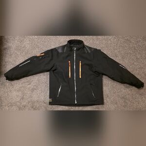 Ski-Doo Men's Enduro Coat/Jacket XL-TG Black And Orange
